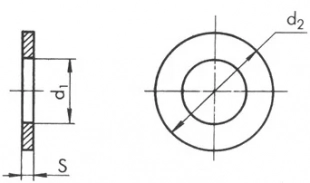 Шайбы высокопрочные 16х18х37 30Х13 ГОСТ Р 52646-2006